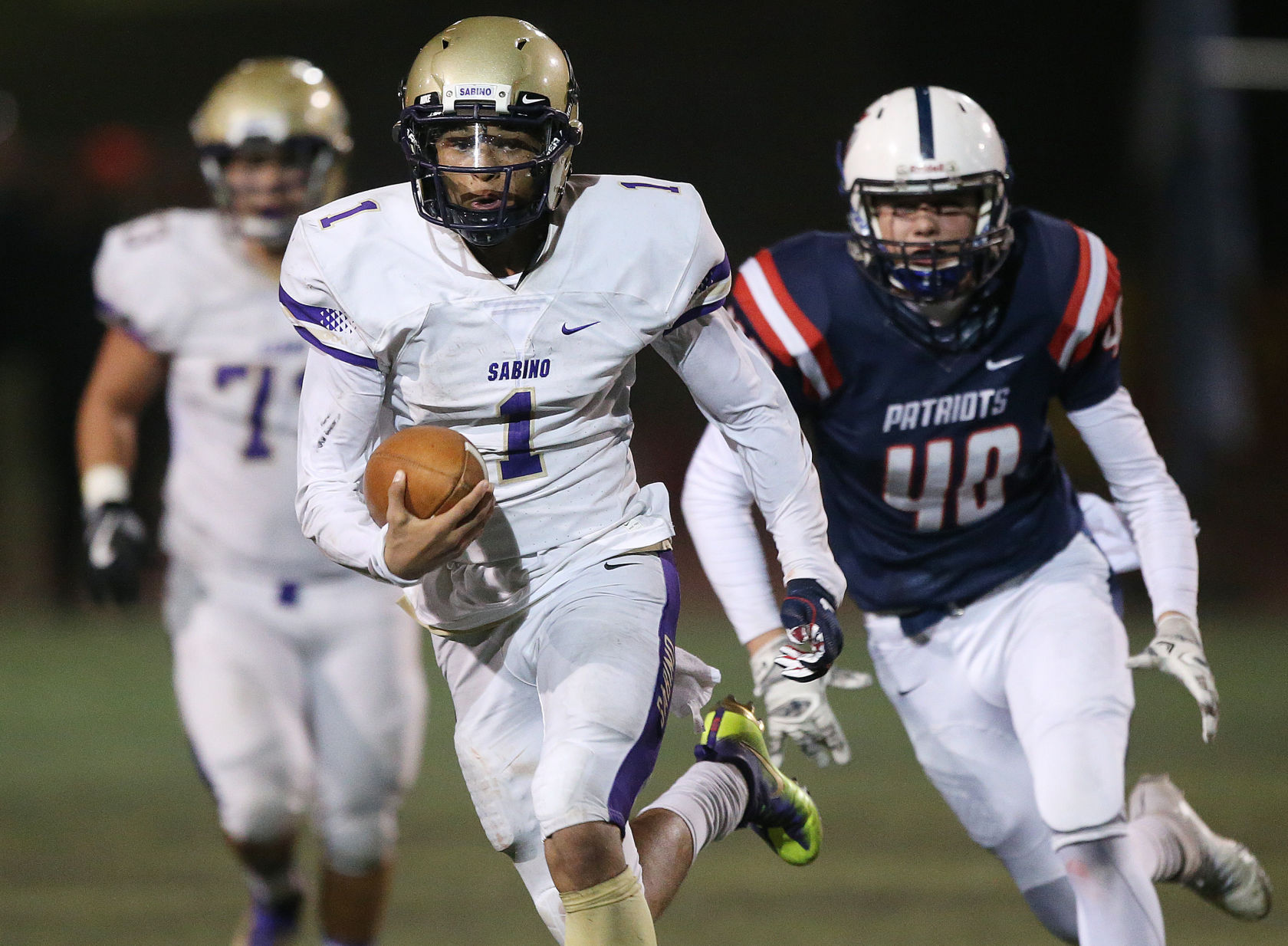 Sabino vs. Queen Creek American Leadership Academy in the 3A high school football championship (copy)